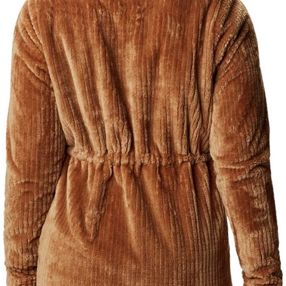 NWT Columbia Women's Fire Side Sherpa Long Full Zip, Elk Stripe, Small & Medium - Picture 2 of 5